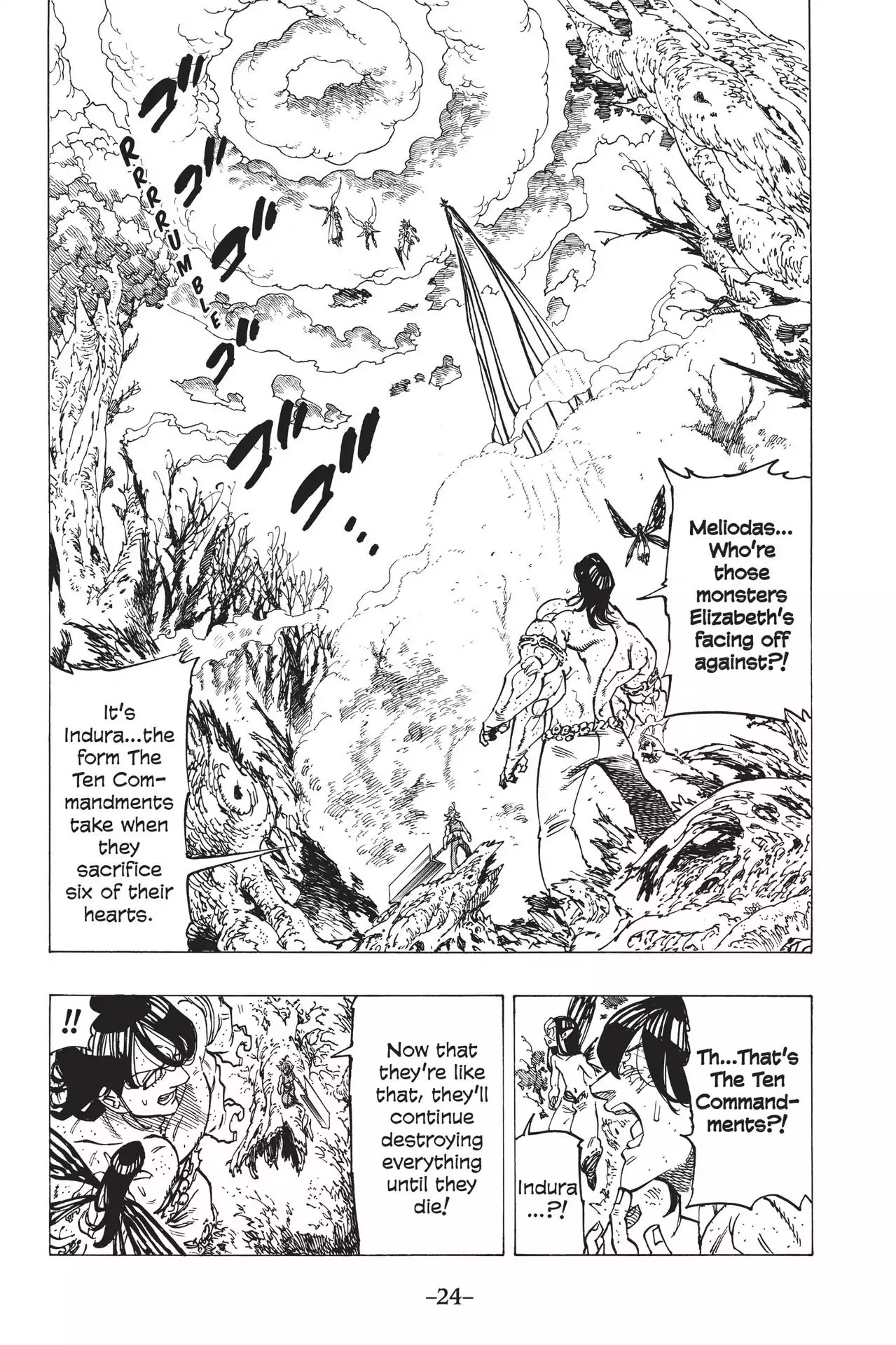 Nanatsu no Taizai Chapter 208 page 2 - Chapter 208: Elizabeth vs. Indura