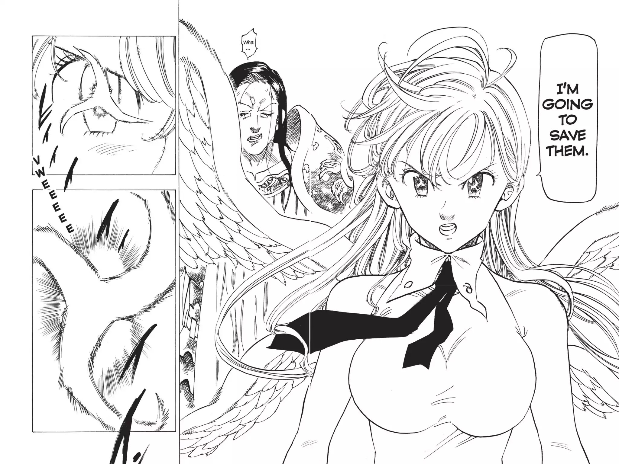 Nanatsu no Taizai Chapter 208 page 4 - Chapter 208: Elizabeth vs. Indura