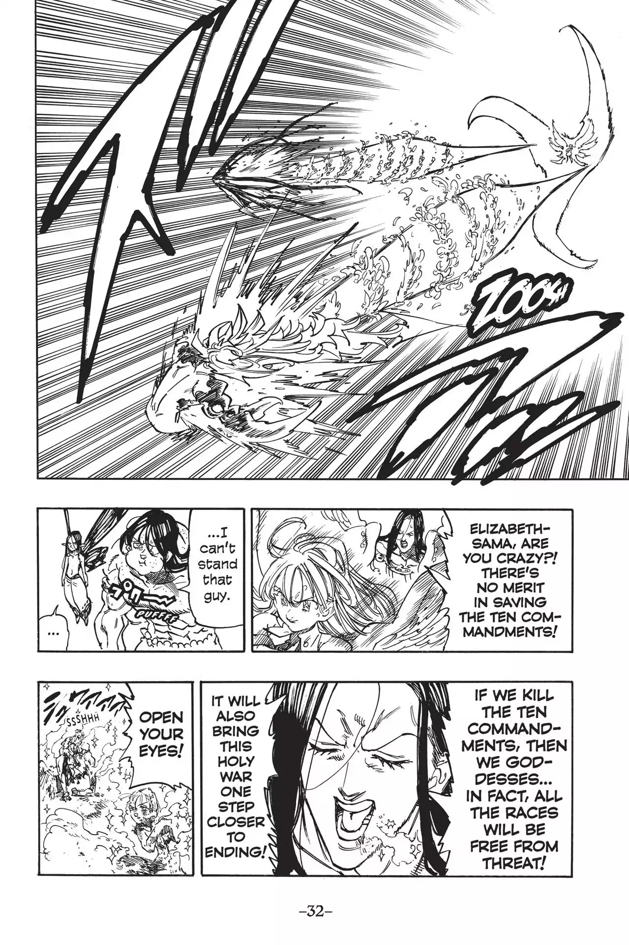 Nanatsu no Taizai Chapter 208 page 7 - Chapter 208: Elizabeth vs. Indura