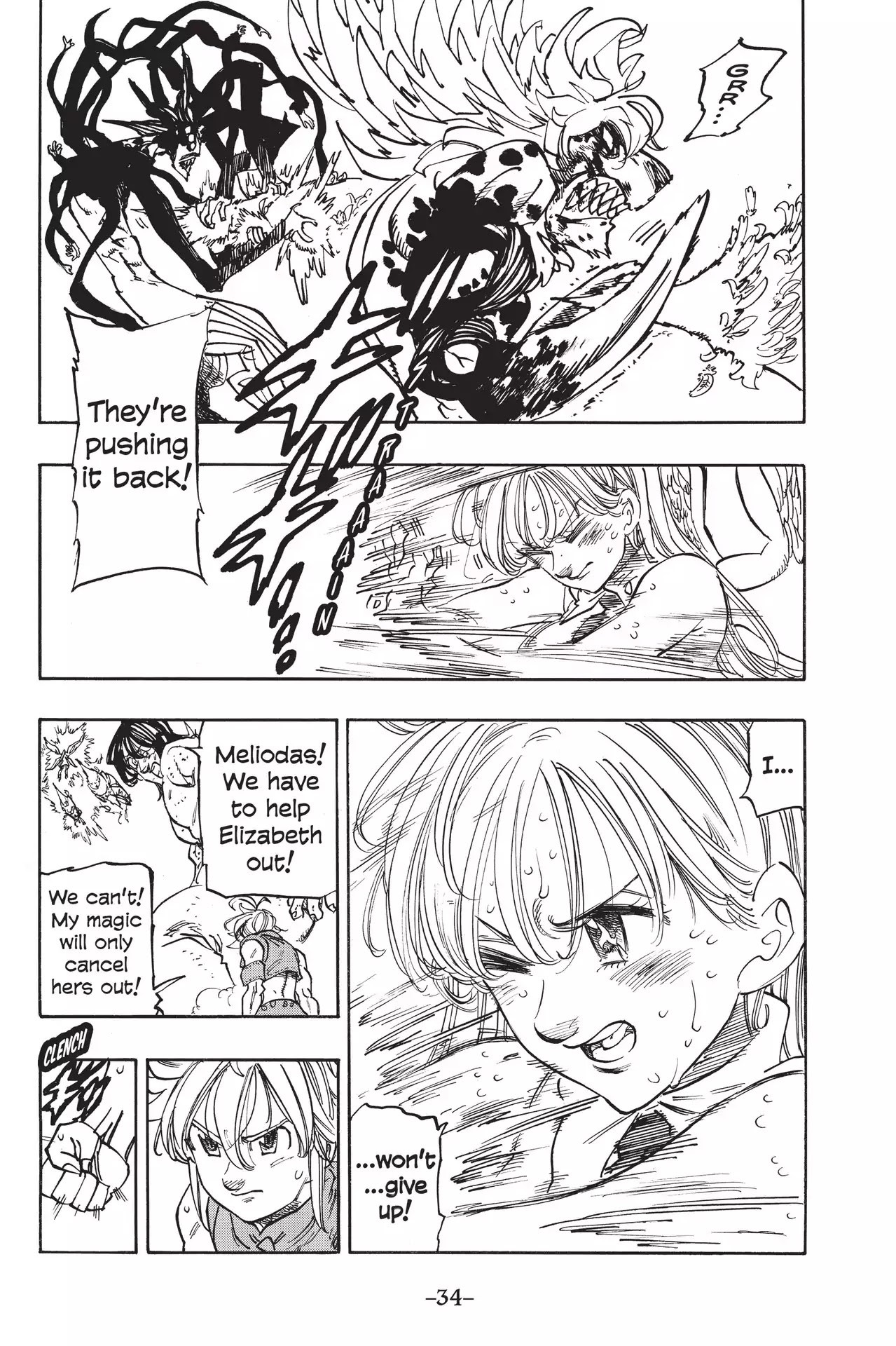 Nanatsu no Taizai Chapter 208 page 9 - Chapter 208: Elizabeth vs. Indura