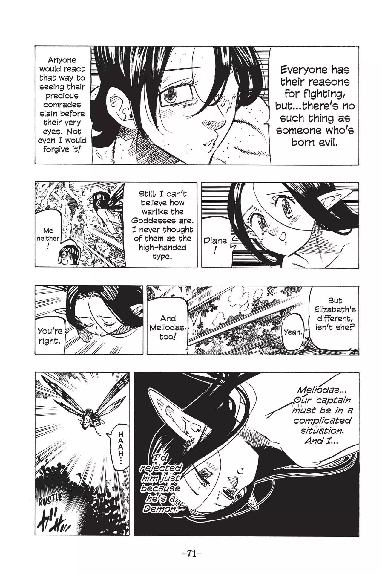 Nanatsu no Taizai Chapter 210 page 17 - Chapter 210: Emotional Maelstrom