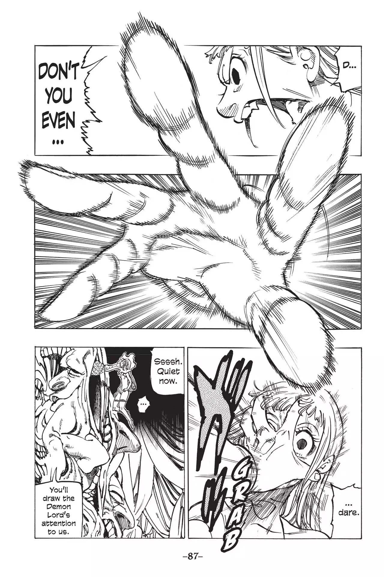 Nanatsu no Taizai Chapter 211 page 13 - Chapter 211: He Who Says Goodbye