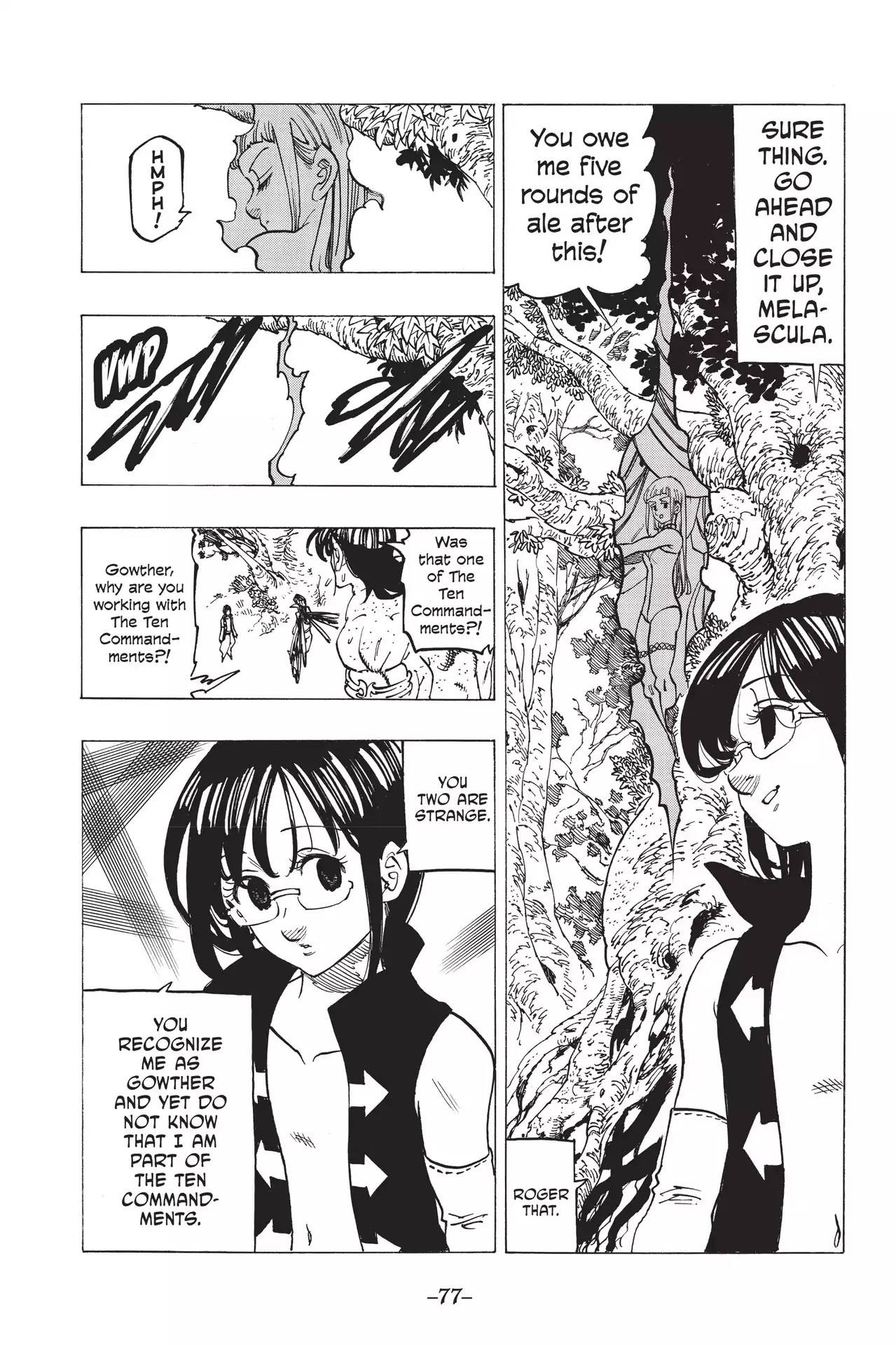 Nanatsu no Taizai Chapter 211 page 3 - Chapter 211: He Who Says Goodbye