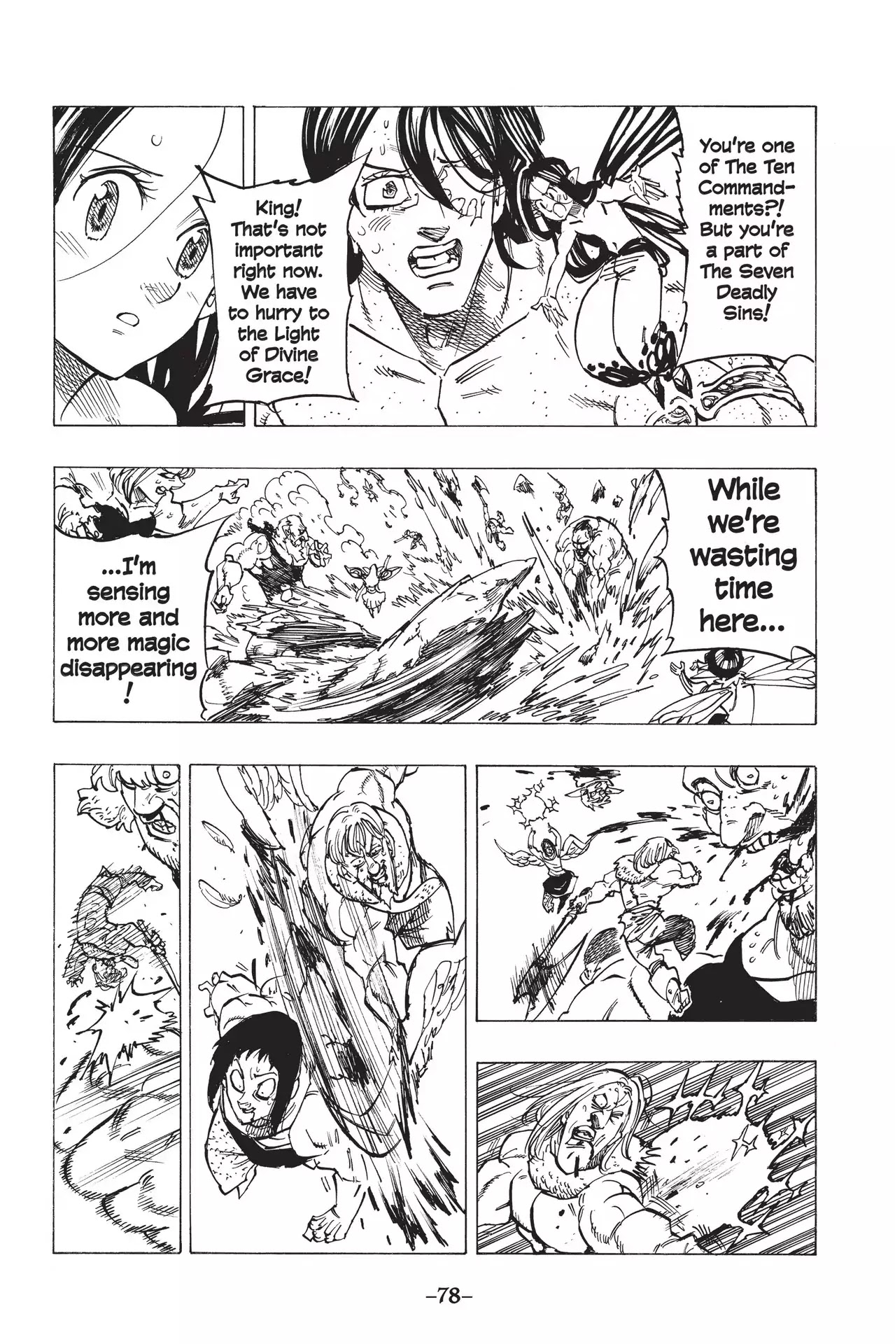 Nanatsu no Taizai Chapter 211 page 4 - Chapter 211: He Who Says Goodbye