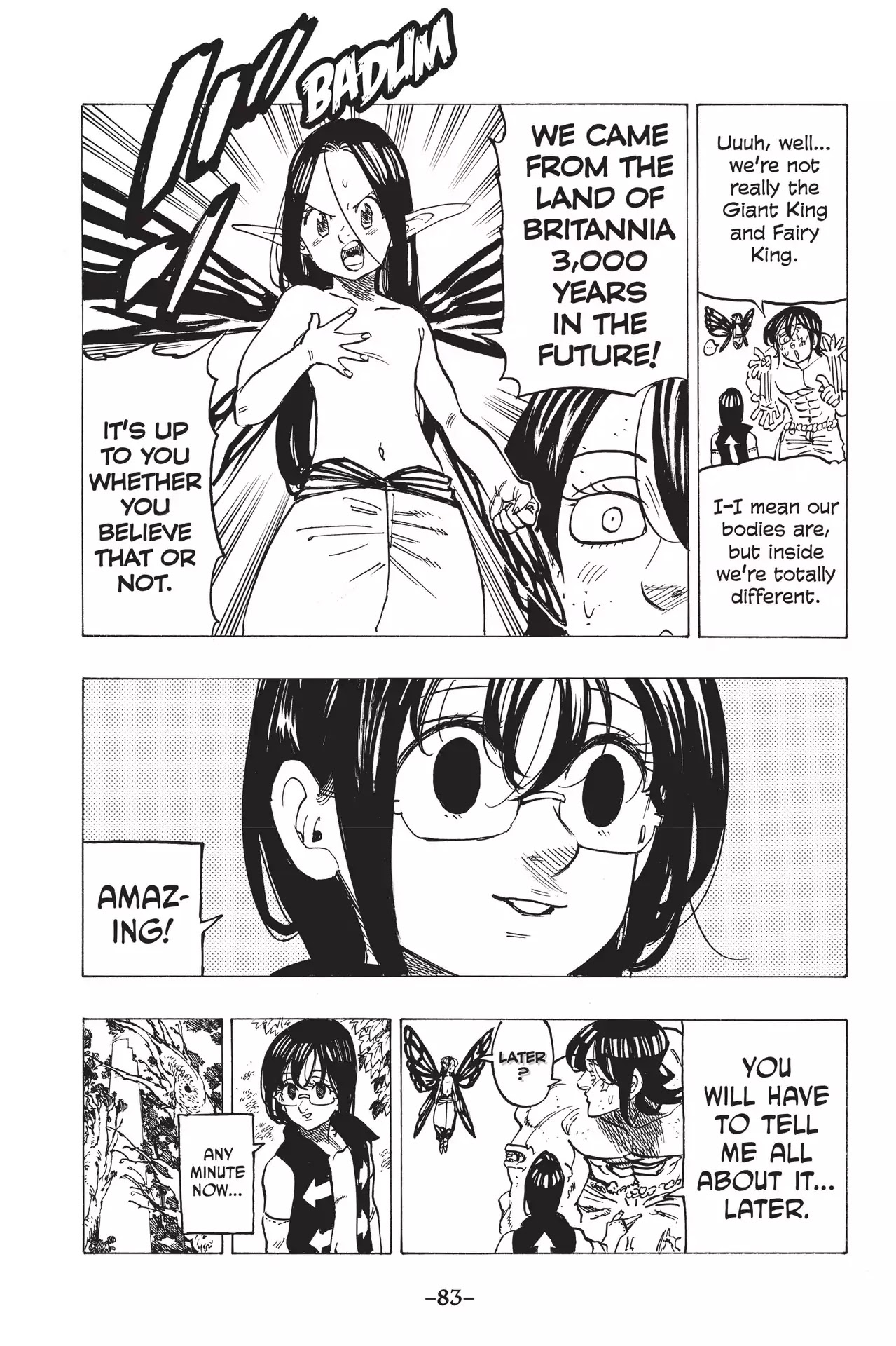 Nanatsu no Taizai Chapter 211 page 9 - Chapter 211: He Who Says Goodbye