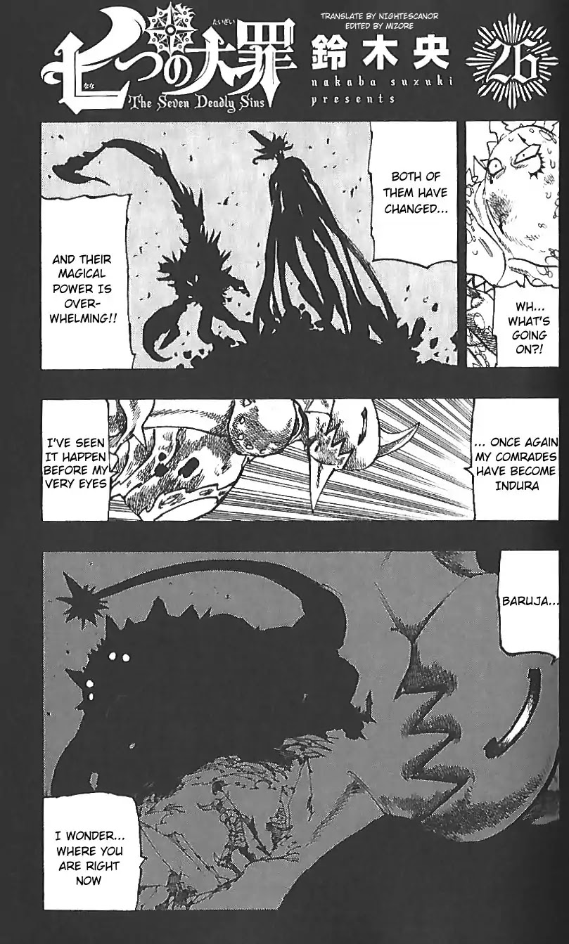 Nanatsu no Taizai Chapter 213.5 page 1 - Vol.26 Bonus Story: A Gentle Way to Break the Spell