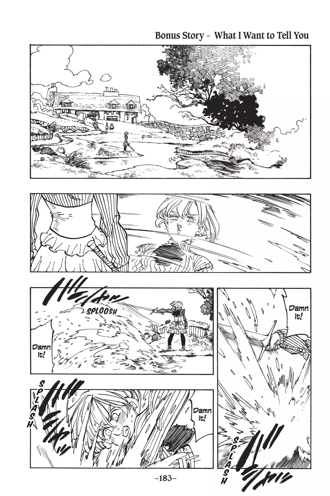 Nanatsu no Taizai Chapter 213.6 page 1 - Vol.26 Bonus Story: What I Want to Tell You