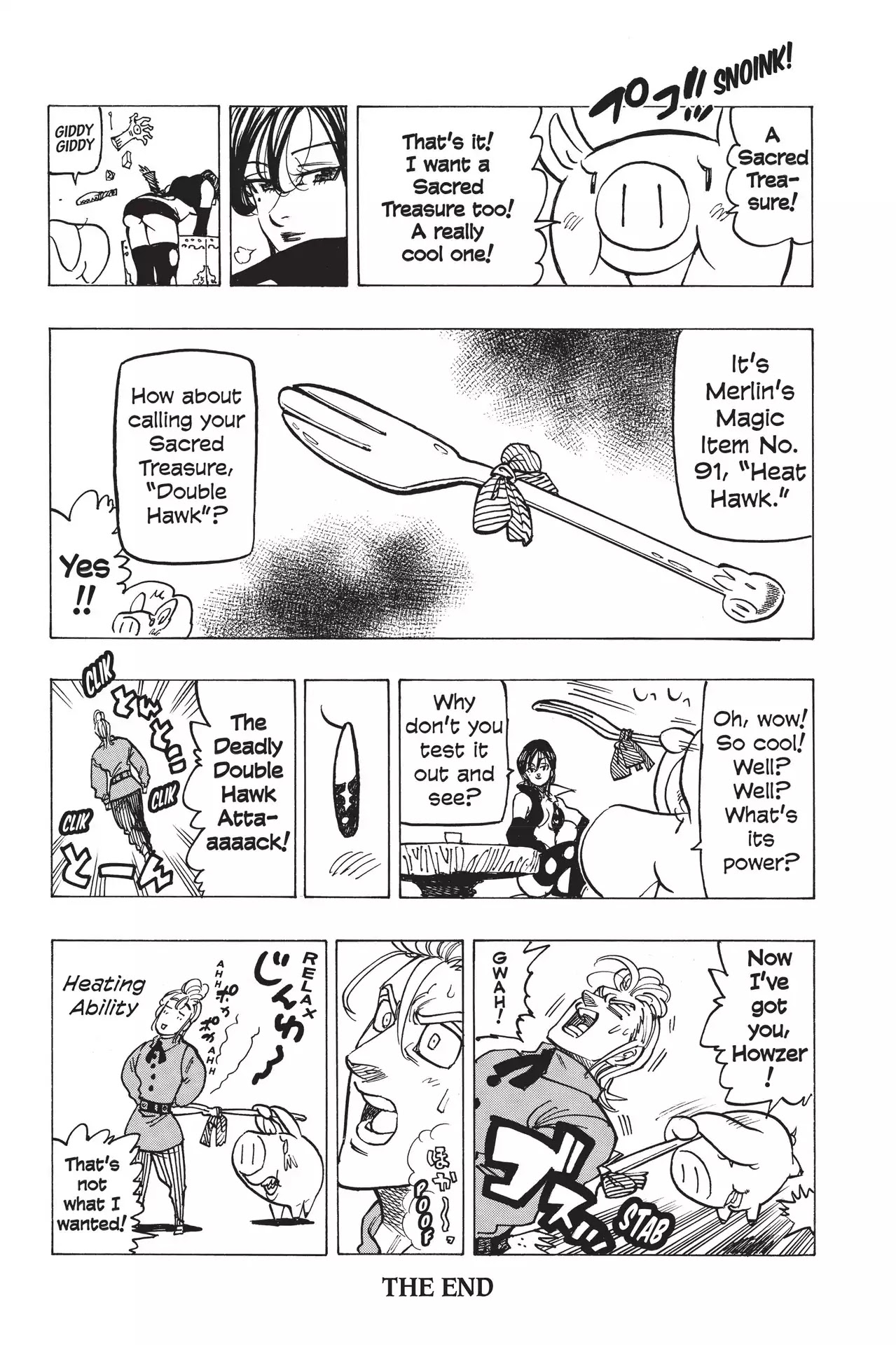 Nanatsu no Taizai Chapter 213.7 page 2 - Vol.26 Bonus Story: Hawk the Materialist