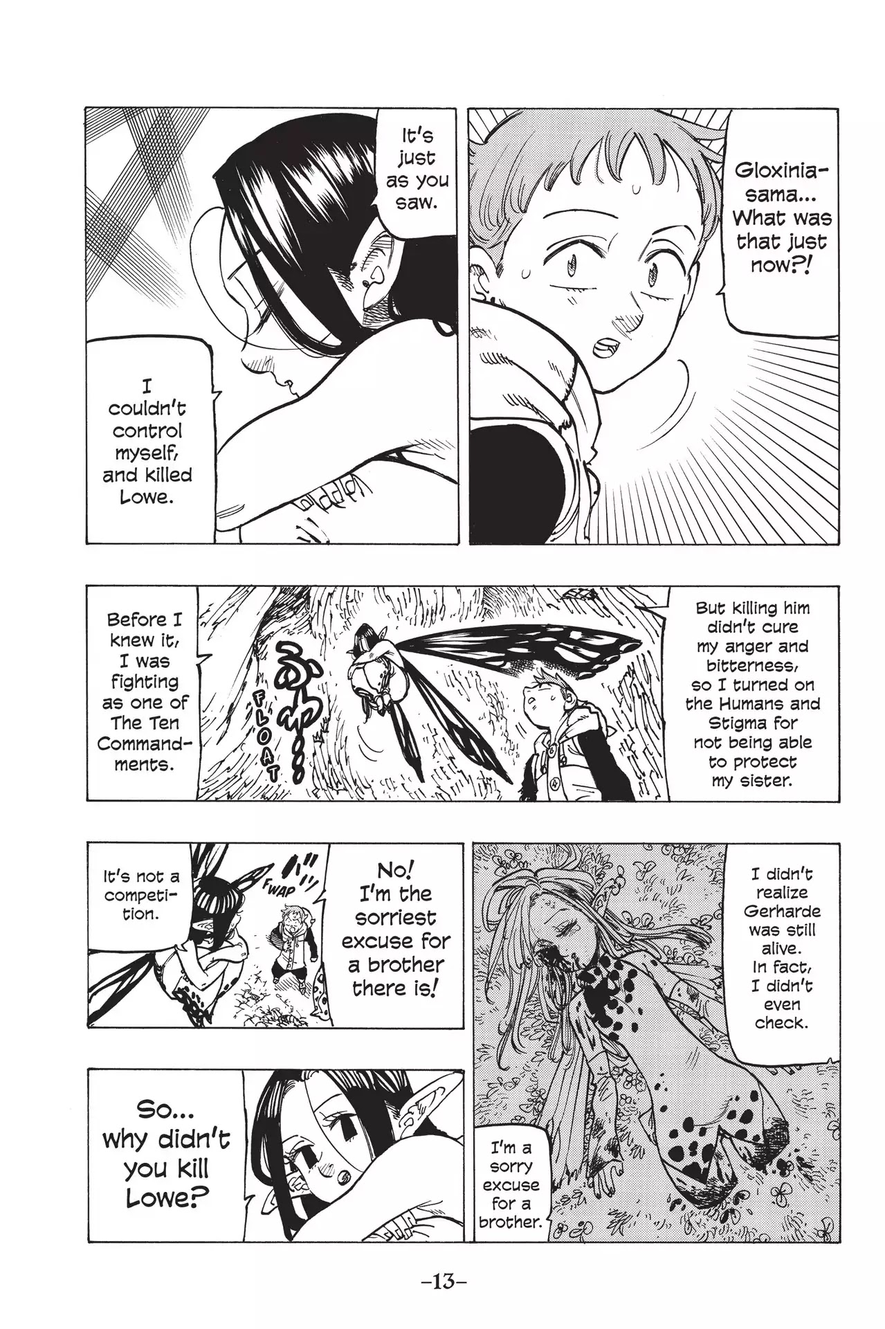 Nanatsu no Taizai Chapter 214 page 13 - Chapter 214: The Unreachable Past