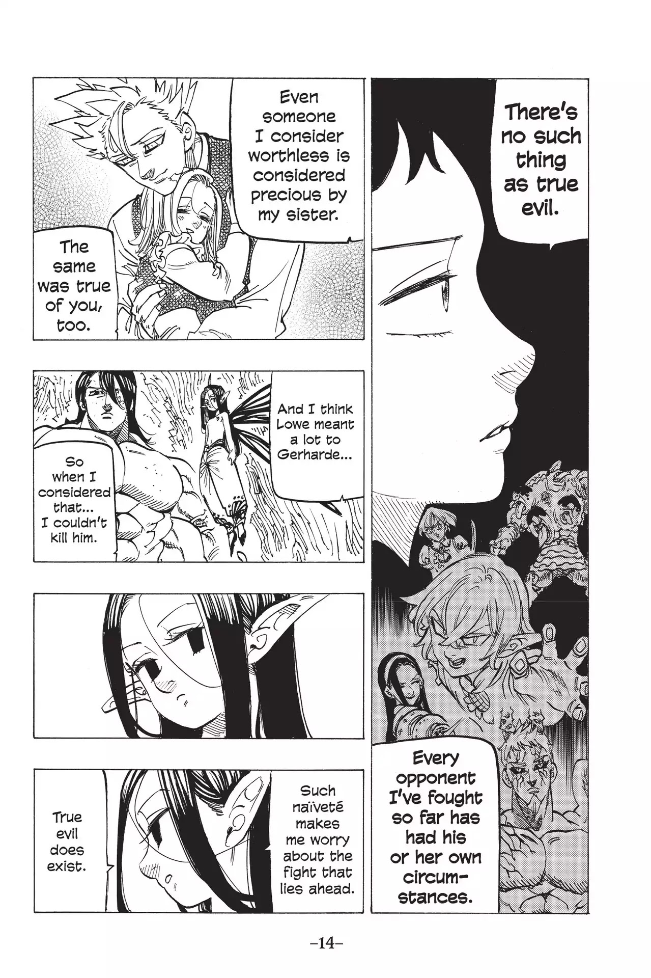 Nanatsu no Taizai Chapter 214 page 14 - Chapter 214: The Unreachable Past