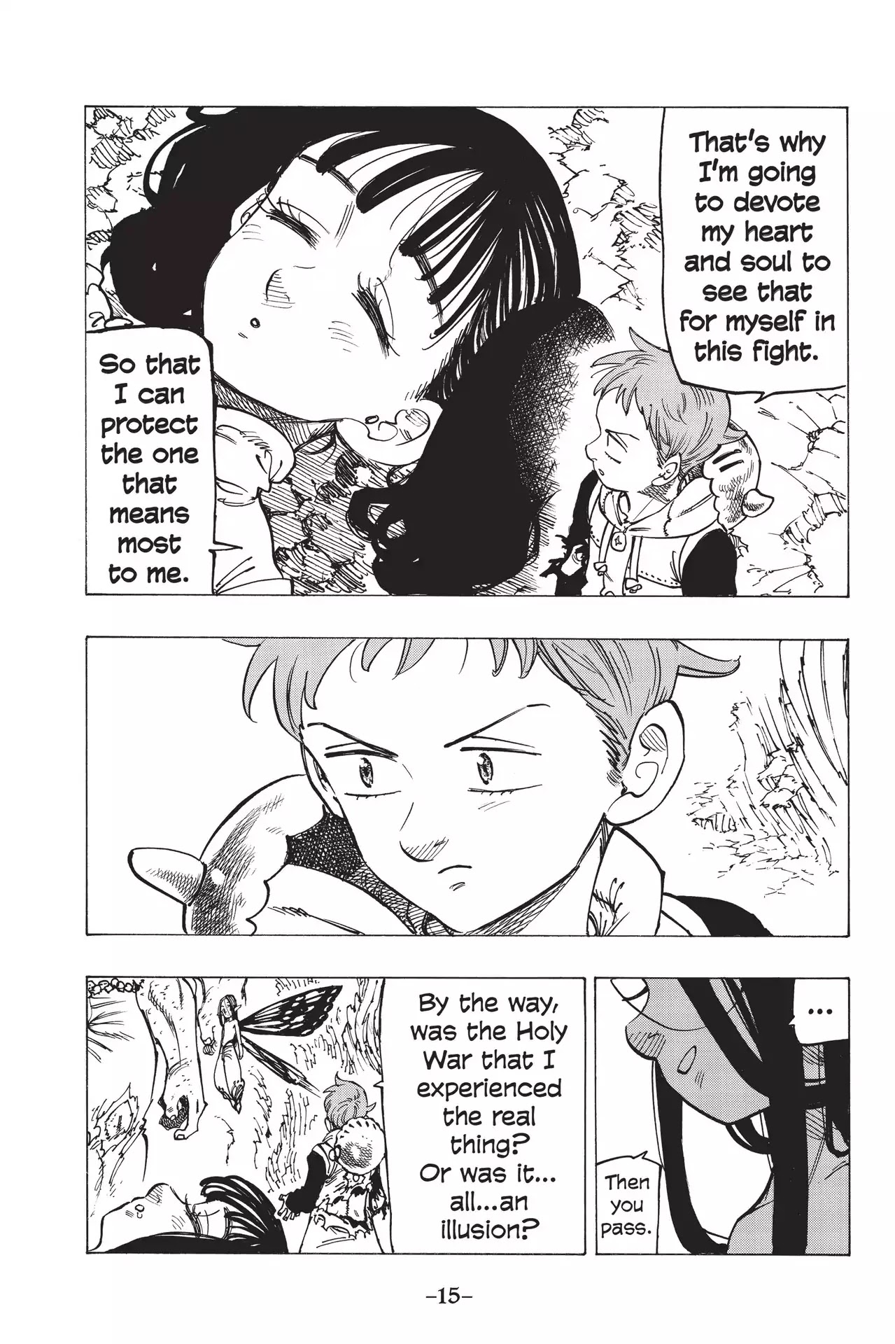 Nanatsu no Taizai Chapter 214 page 15 - Chapter 214: The Unreachable Past