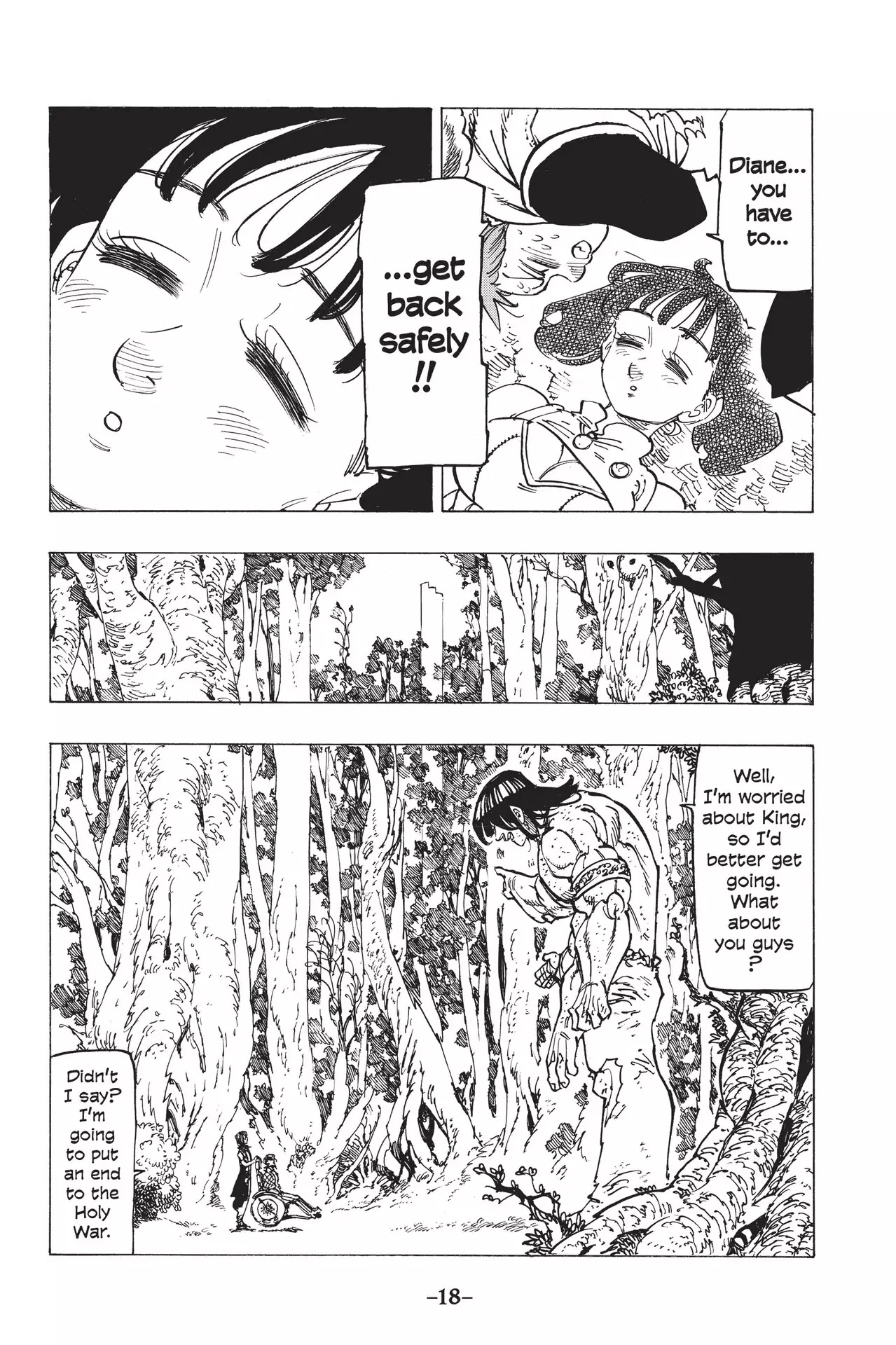 Nanatsu no Taizai Chapter 214 page 18 - Chapter 214: The Unreachable Past
