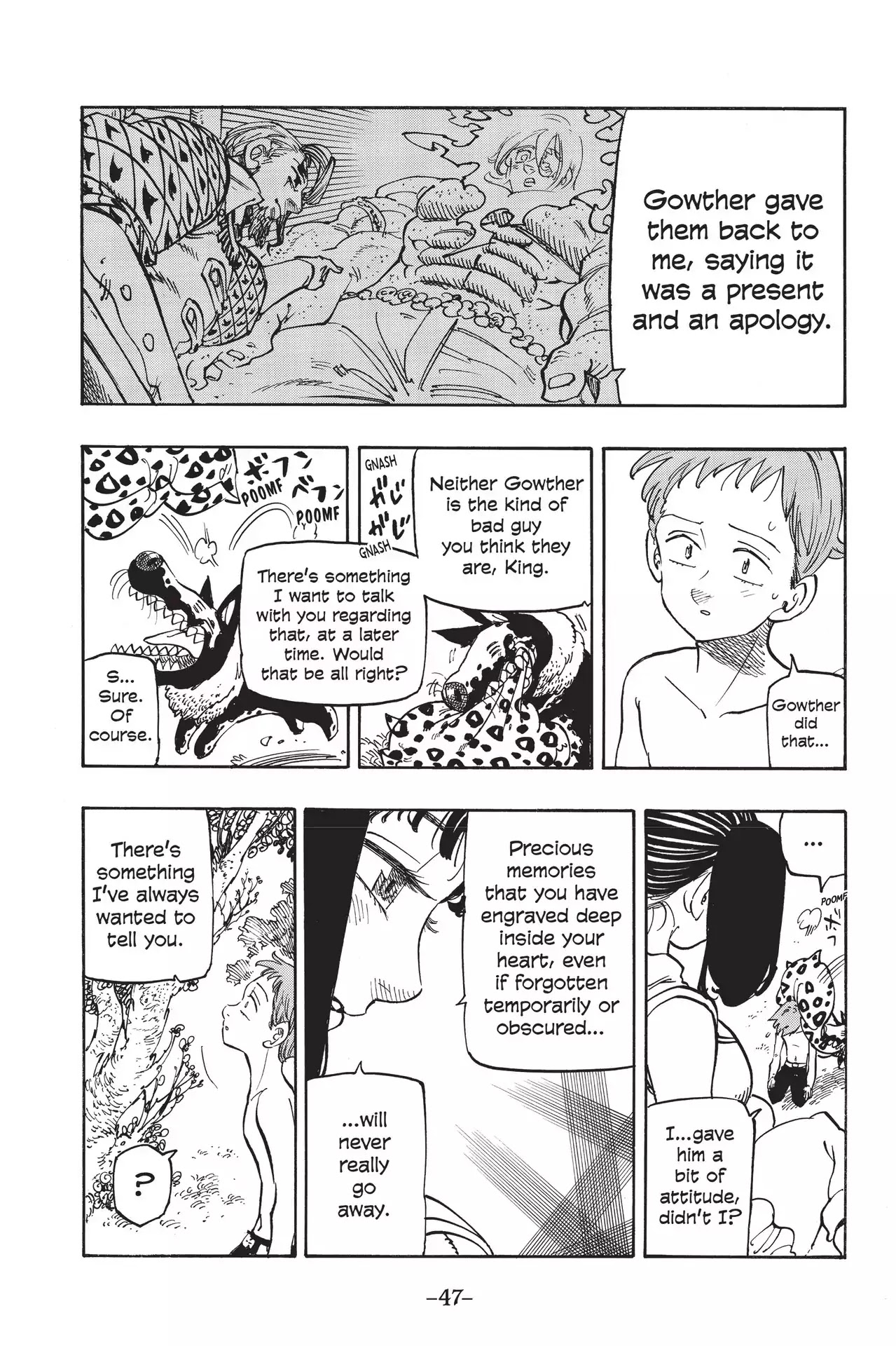 Nanatsu no Taizai Chapter 216 page 5 - Chapter 216: Deadly Sins, Unite!!