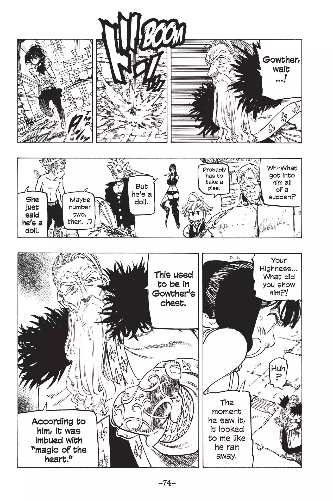 Nanatsu no Taizai Chapter 217 page 12 - Chapter 217: Where the Heart Is