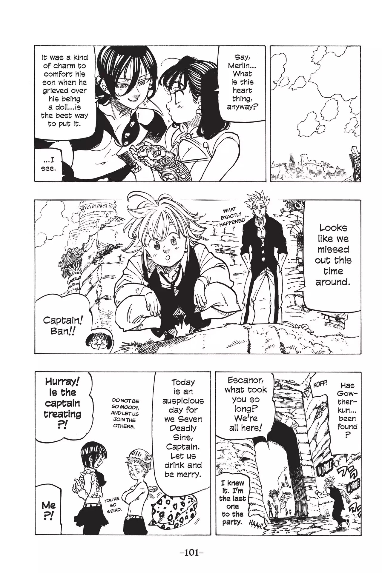 Nanatsu no Taizai Chapter 218 page 19 - Chapter 218: We Meet Again