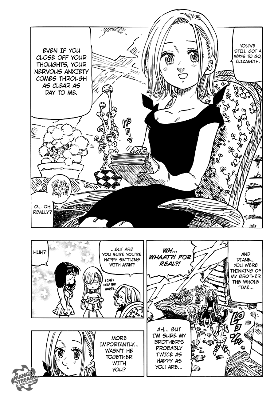 Nanatsu no Taizai Chapter 219 page 10 - Chapter 219 : The Heroes' Respite