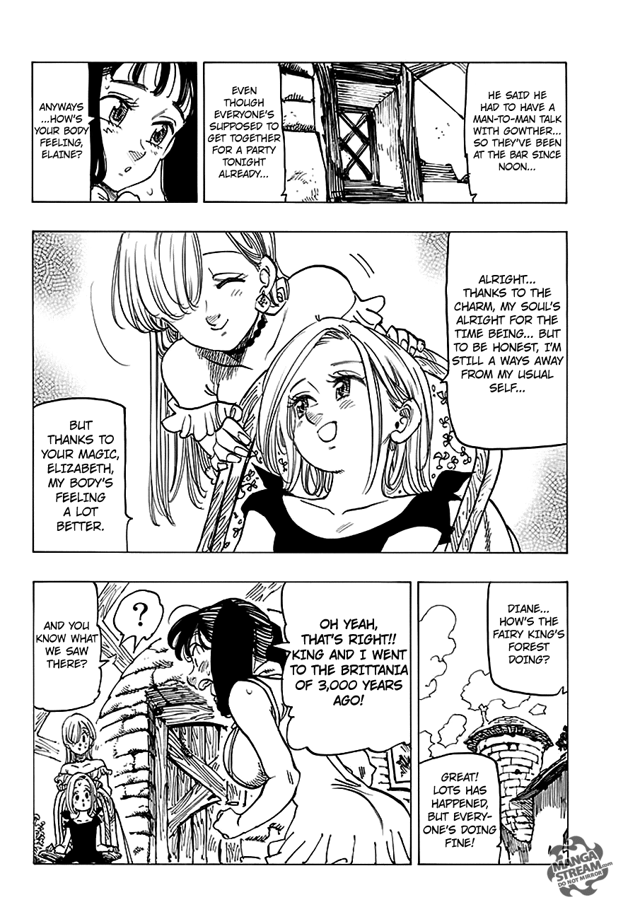 Nanatsu no Taizai Chapter 219 page 11 - Chapter 219 : The Heroes' Respite