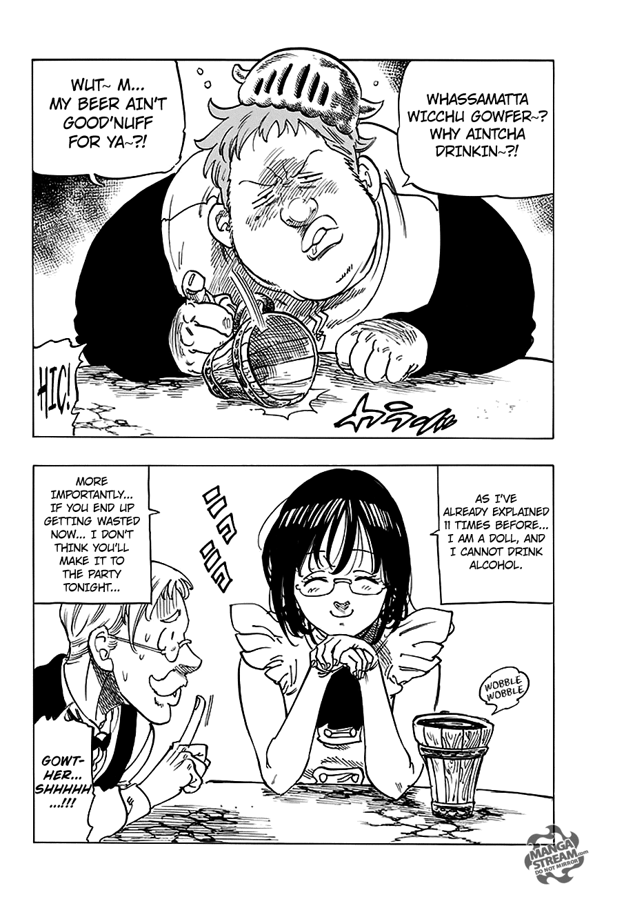 Nanatsu no Taizai Chapter 219 page 13 - Chapter 219 : The Heroes' Respite