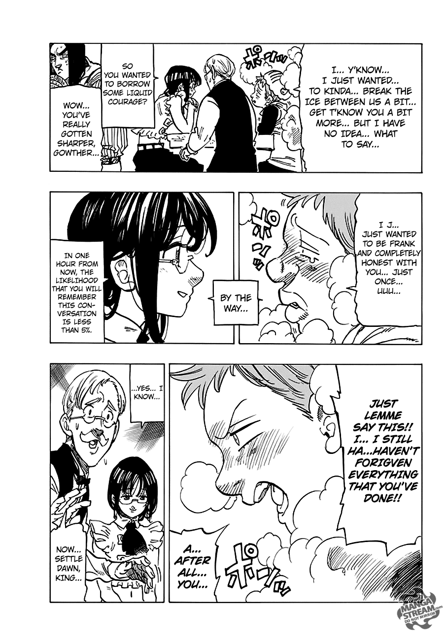 Nanatsu no Taizai Chapter 219 page 14 - Chapter 219 : The Heroes' Respite