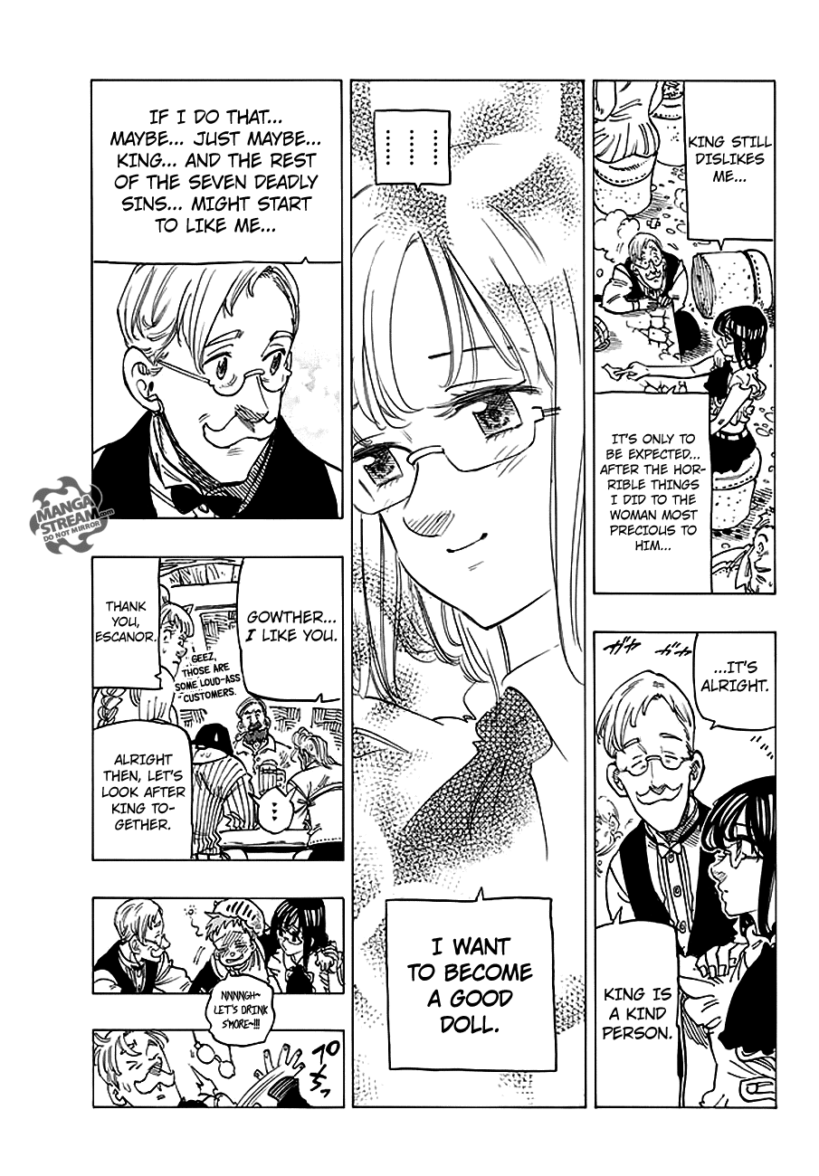 Nanatsu no Taizai Chapter 219 page 16 - Chapter 219 : The Heroes' Respite