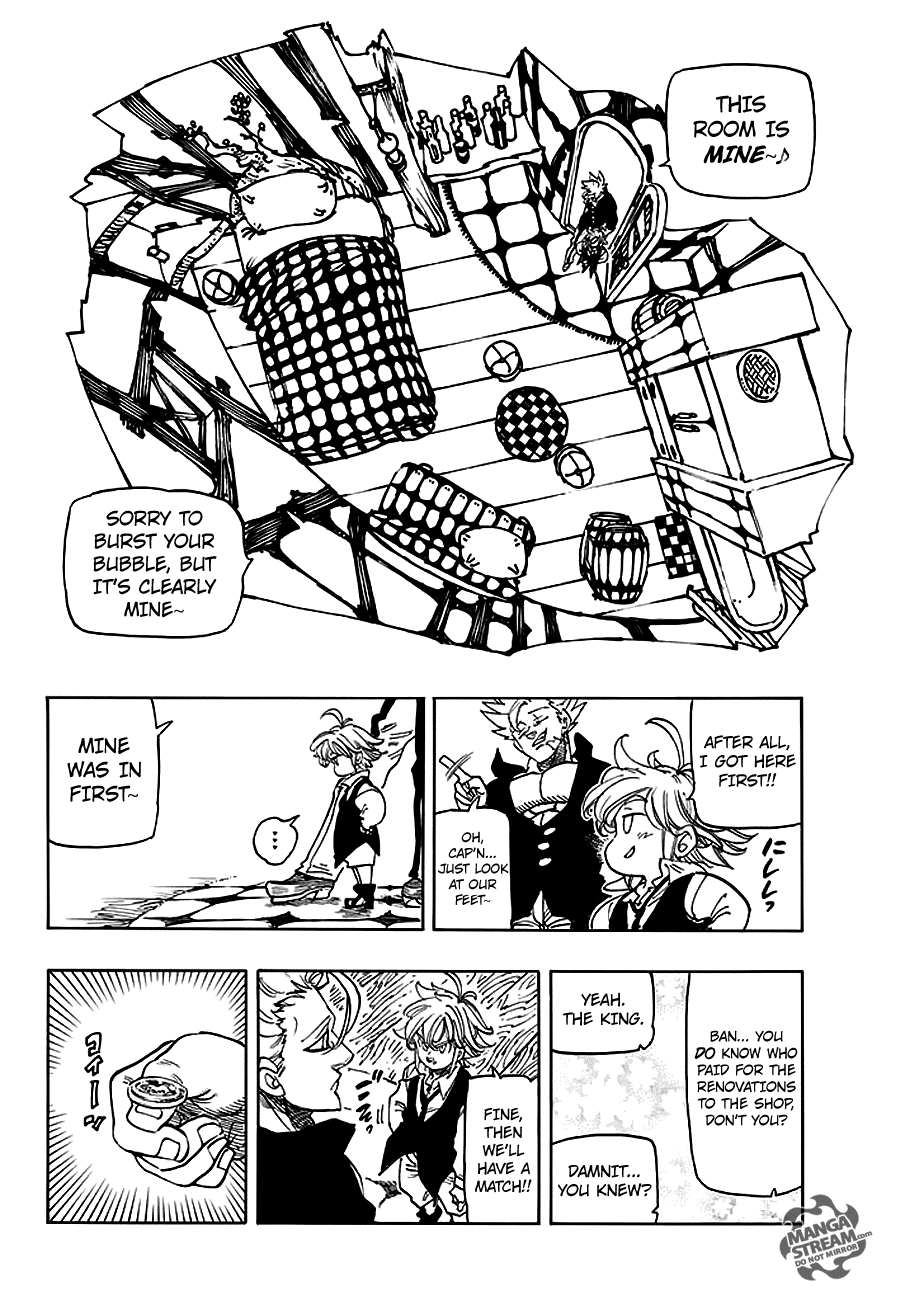 Nanatsu no Taizai Chapter 219 page 7 - Chapter 219 : The Heroes' Respite