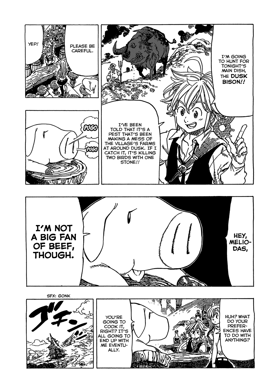 Nanatsu no Taizai Chapter 22.5 page 4 - Chapter 22.5: Extra Chapter - Nothing Wasted