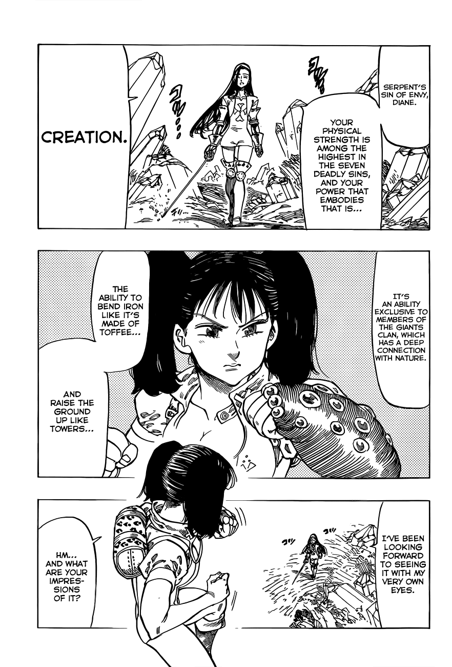 Nanatsu no Taizai Chapter 22 page 12 - Chapter 22: A Pursuer to Fear