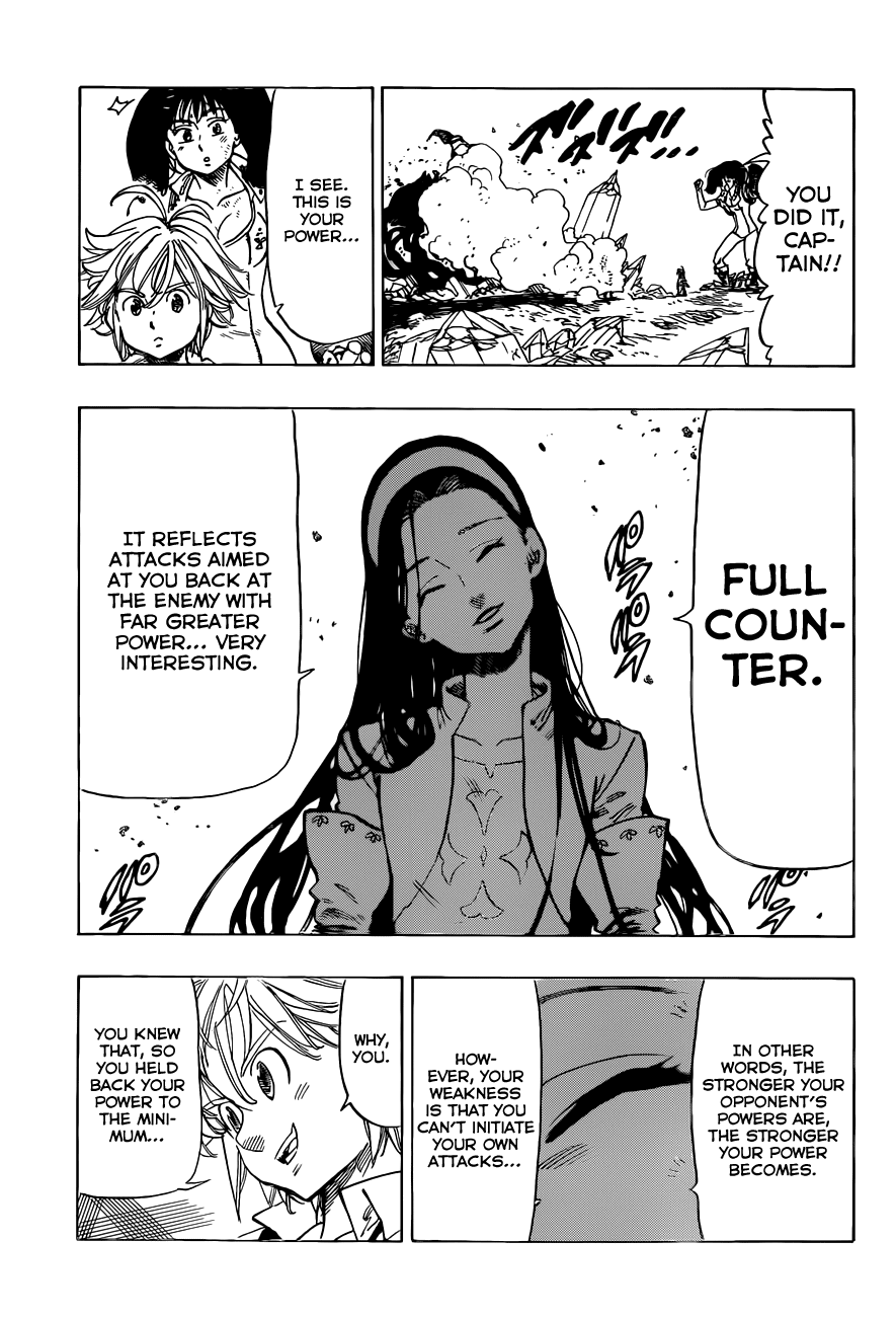 Nanatsu no Taizai Chapter 22 page 22 - Chapter 22: A Pursuer to Fear