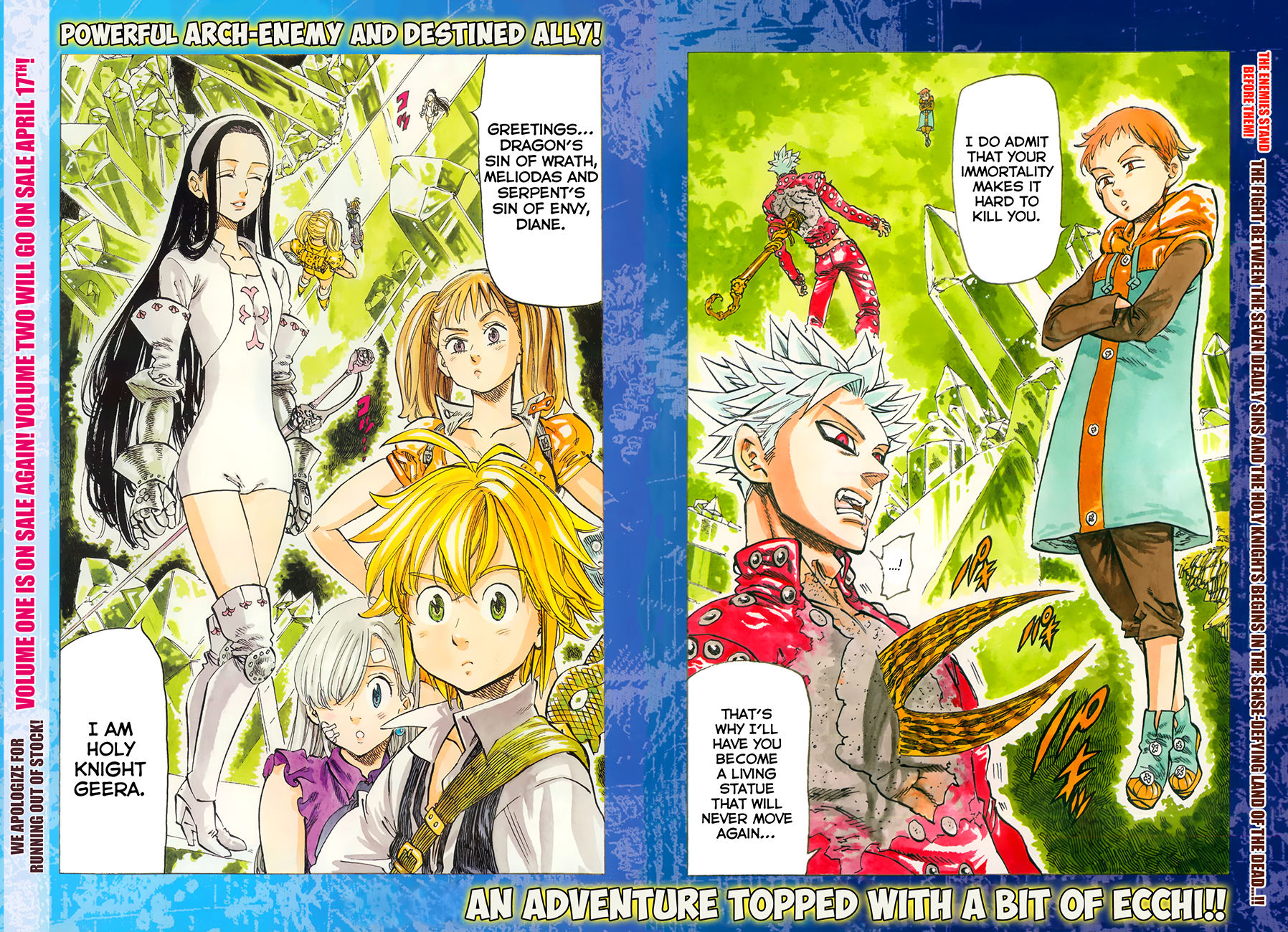 Nanatsu no Taizai Chapter 22 page 3 - Chapter 22: A Pursuer to Fear