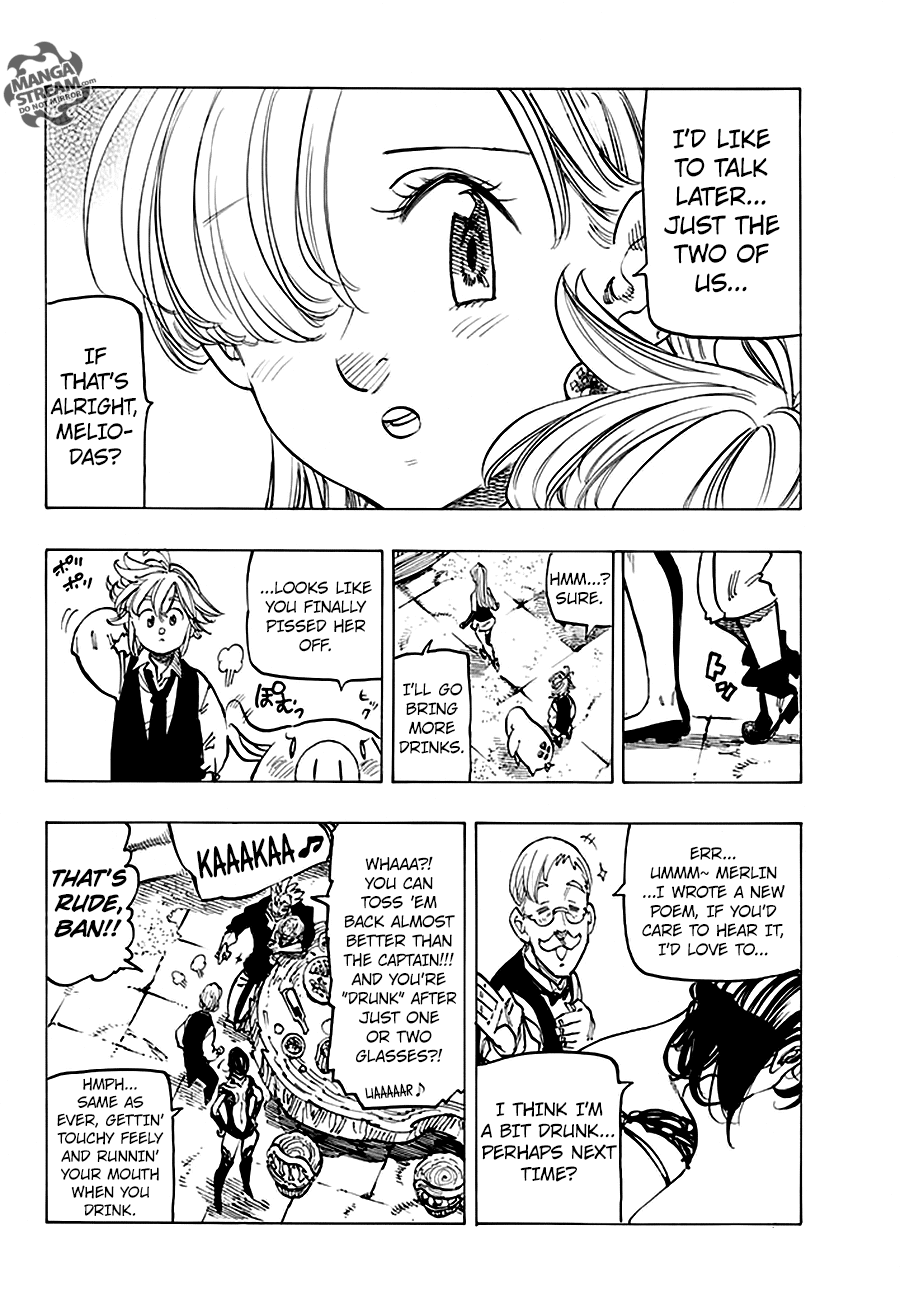Nanatsu no Taizai Chapter 220 page 12 - Chapter 220 : A Heroes' Feast
