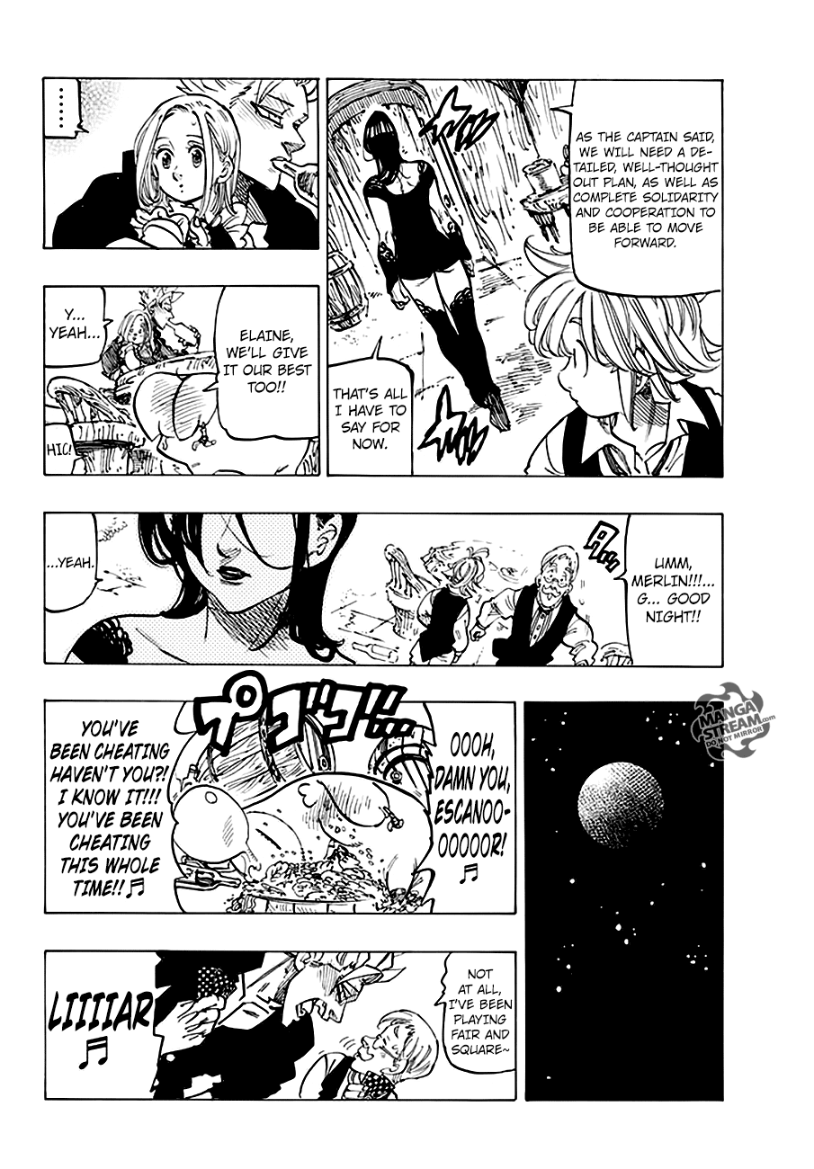 Nanatsu no Taizai Chapter 220 page 16 - Chapter 220 : A Heroes' Feast