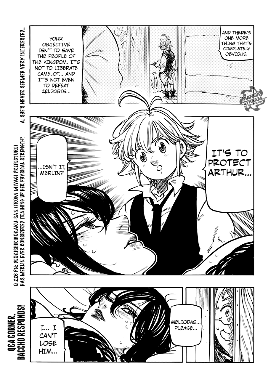 Nanatsu no Taizai Chapter 220 page 19 - Chapter 220 : A Heroes' Feast