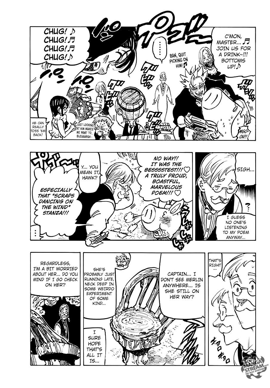 Nanatsu no Taizai Chapter 220 page 4 - Chapter 220 : A Heroes' Feast
