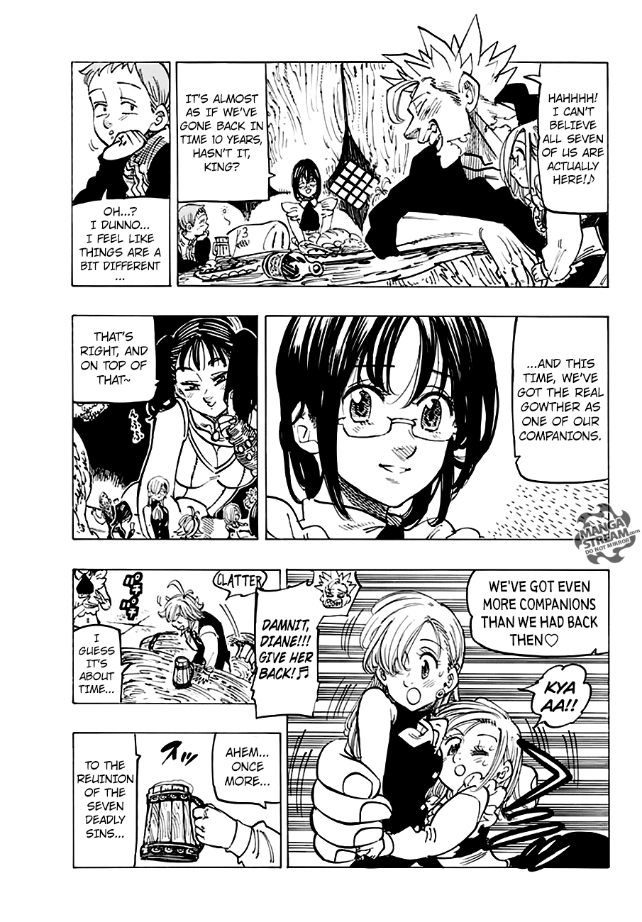 Nanatsu no Taizai Chapter 220 page 6 - Chapter 220 : A Heroes' Feast