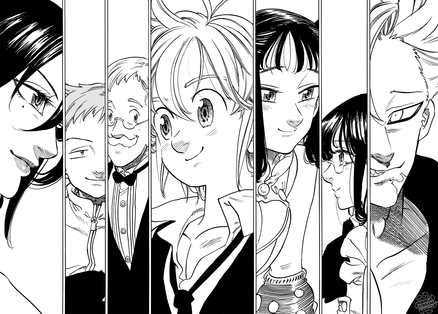 Nanatsu no Taizai Chapter 220 page 7 - Chapter 220 : A Heroes' Feast