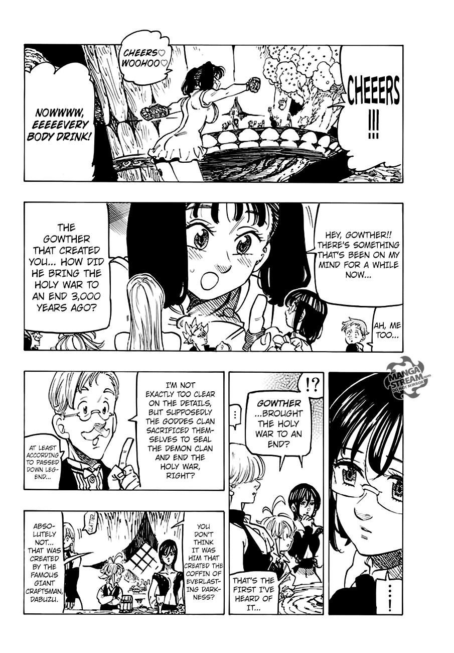 Nanatsu no Taizai Chapter 220 page 8 - Chapter 220 : A Heroes' Feast
