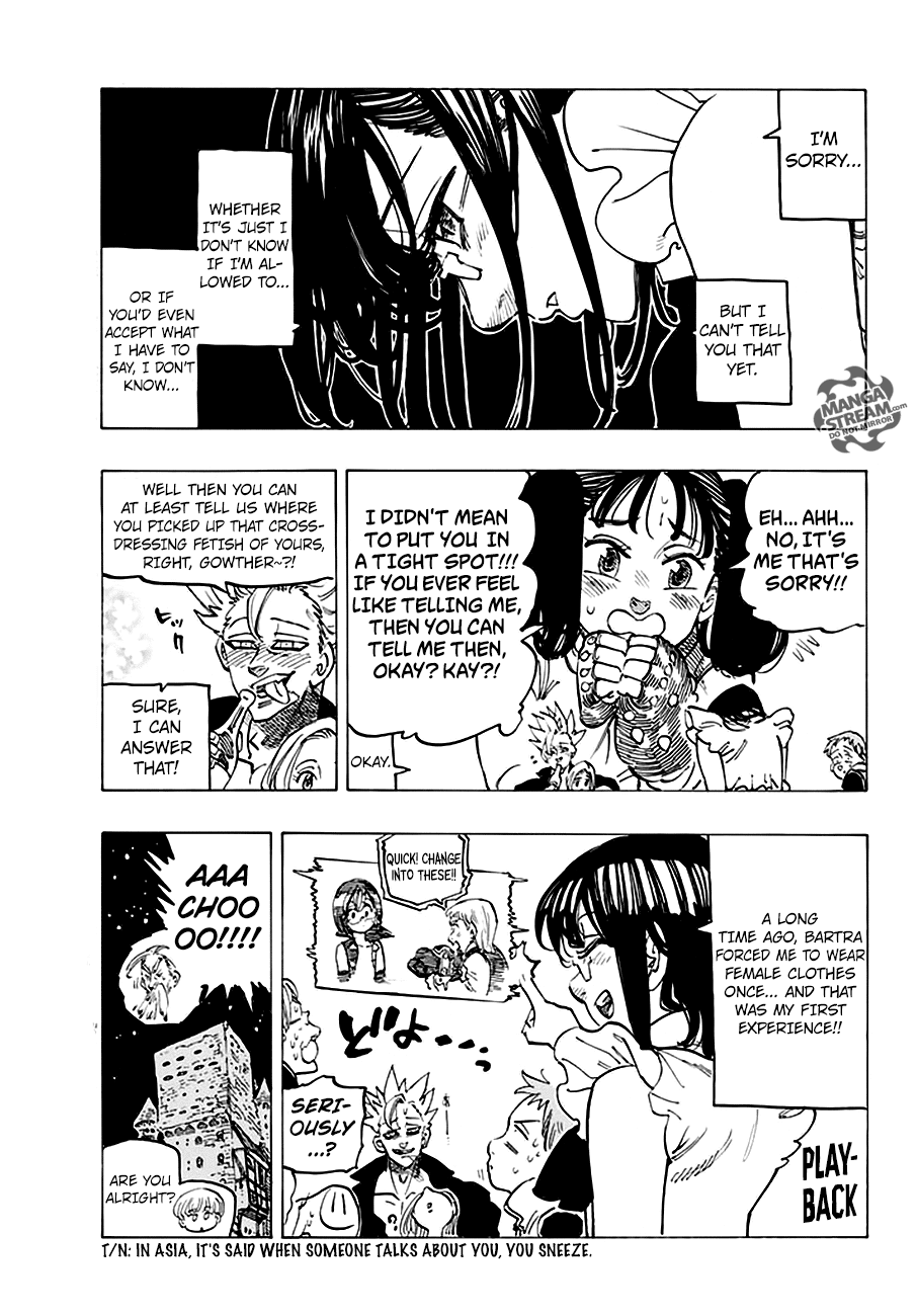 Nanatsu no Taizai Chapter 220 page 9 - Chapter 220 : A Heroes' Feast