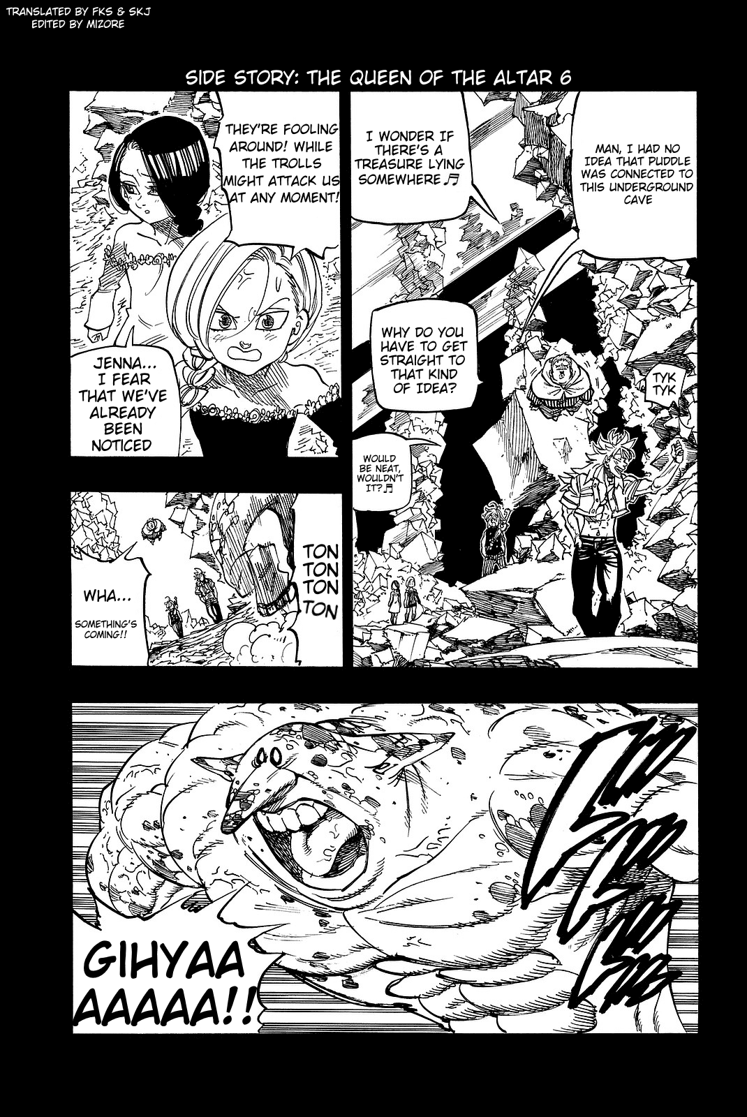 Nanatsu no Taizai Chapter 222.2 page 1 - Chapter 222.2: Side Story: The Queen of the Altar 6