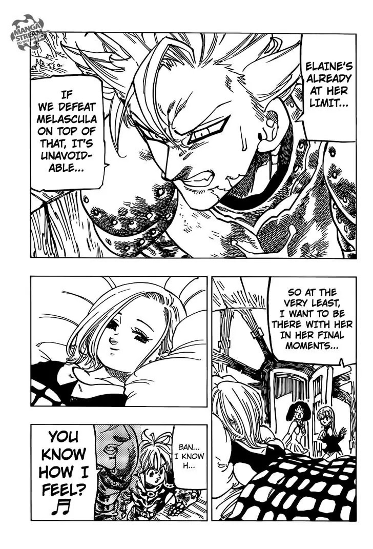 Nanatsu no Taizai Chapter 223 page 10 - Chapter 223: Bewildered Lovers