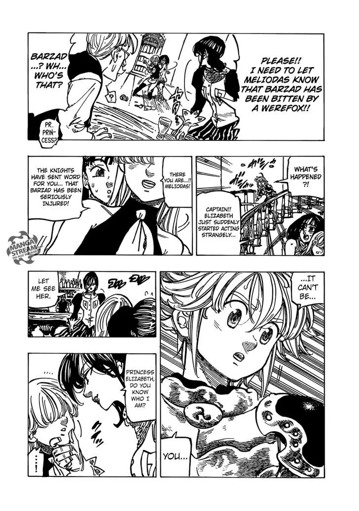 Nanatsu no Taizai Chapter 223 page 13 - Chapter 223: Bewildered Lovers