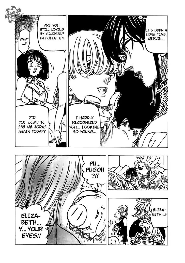 Nanatsu no Taizai Chapter 223 page 14 - Chapter 223: Bewildered Lovers