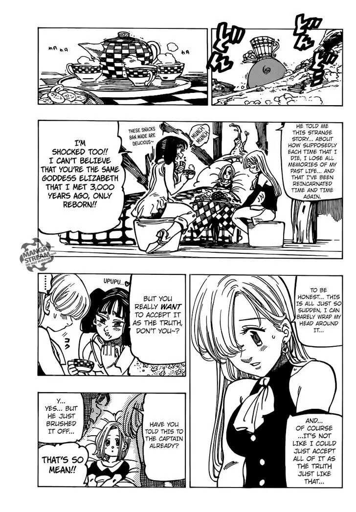 Nanatsu no Taizai Chapter 223 page 4 - Chapter 223: Bewildered Lovers