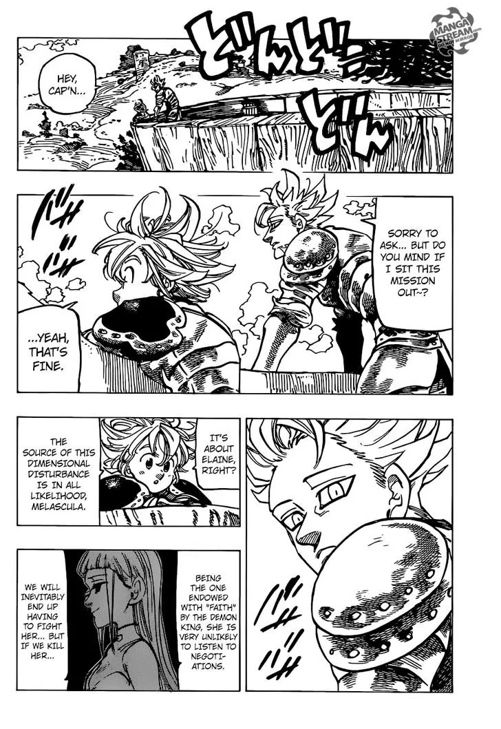 Nanatsu no Taizai Chapter 223 page 9 - Chapter 223: Bewildered Lovers