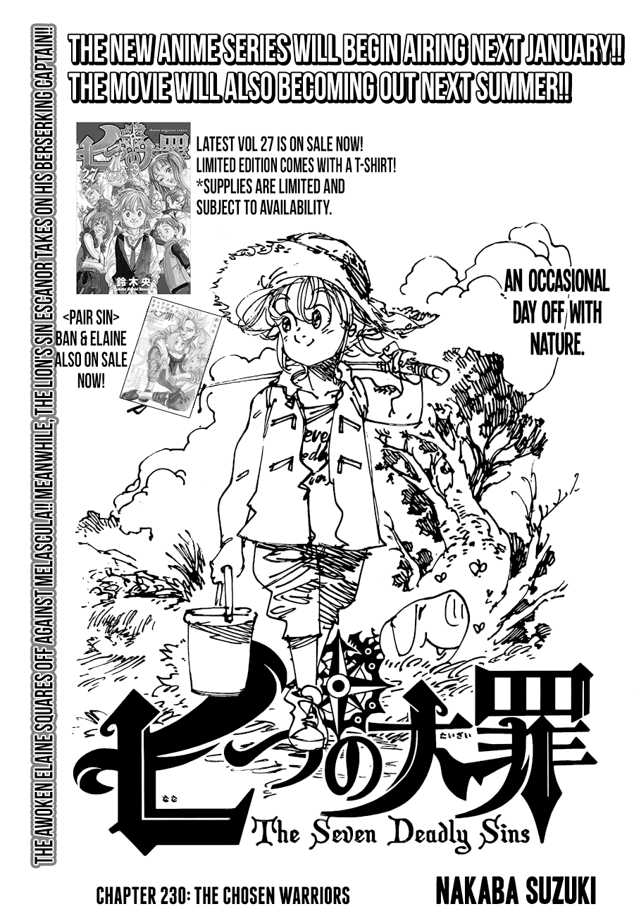 Nanatsu no Taizai Chapter 230 page 1 - Chapter 230