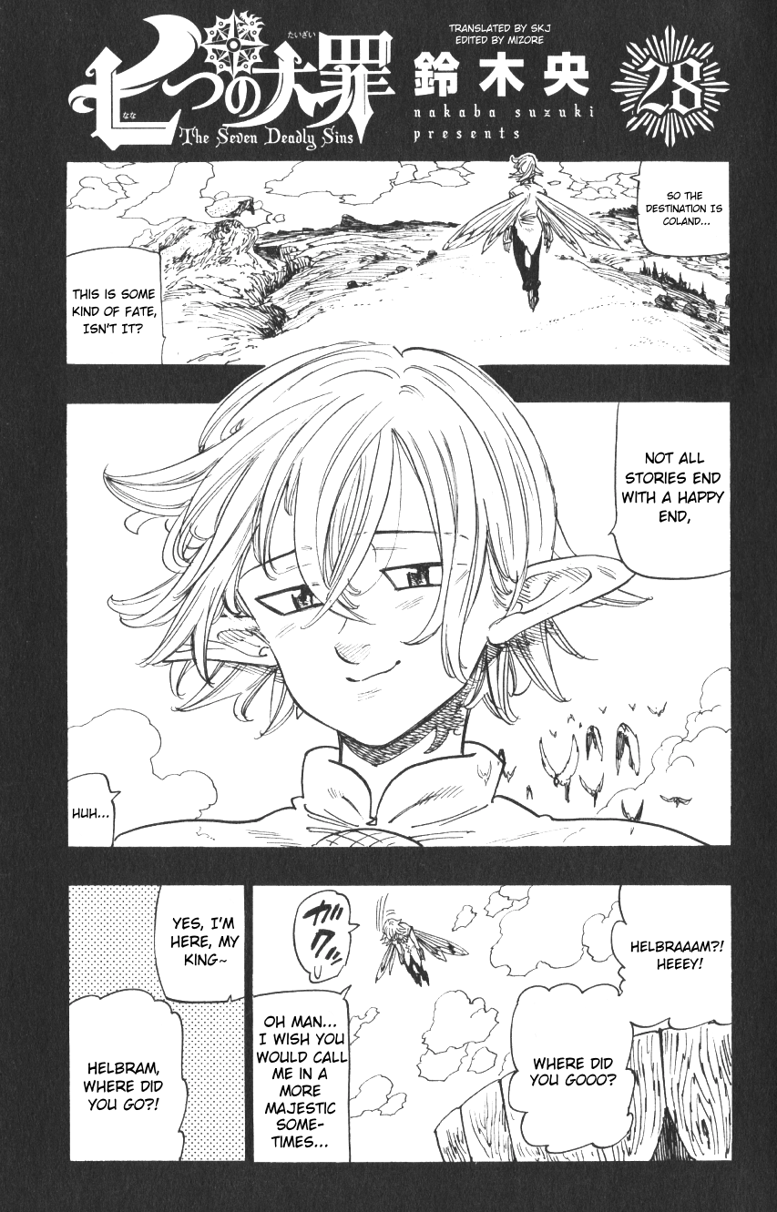 Nanatsu no Taizai Chapter 231.1 page 1 - Chapter 231.1: Extra