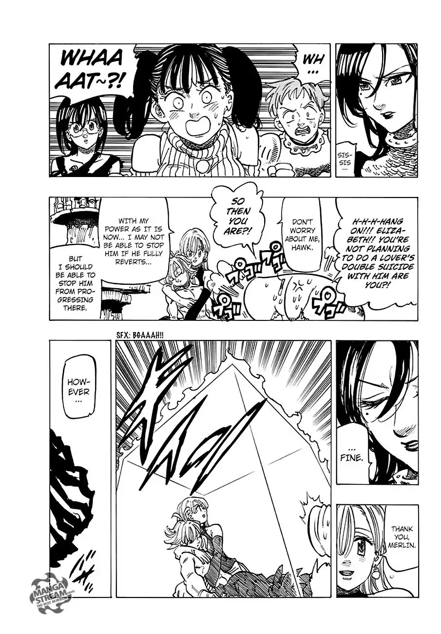 Nanatsu no Taizai Chapter 233 page 14 - Chapter 233: Damage