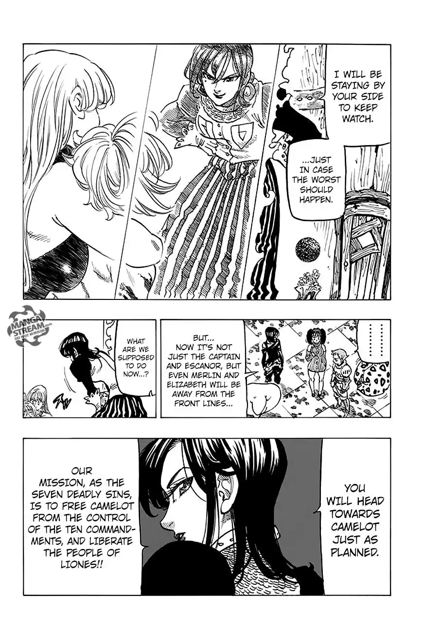 Nanatsu no Taizai Chapter 233 page 15 - Chapter 233: Damage