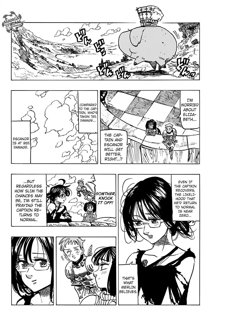 Nanatsu no Taizai Chapter 233 page 17 - Chapter 233: Damage