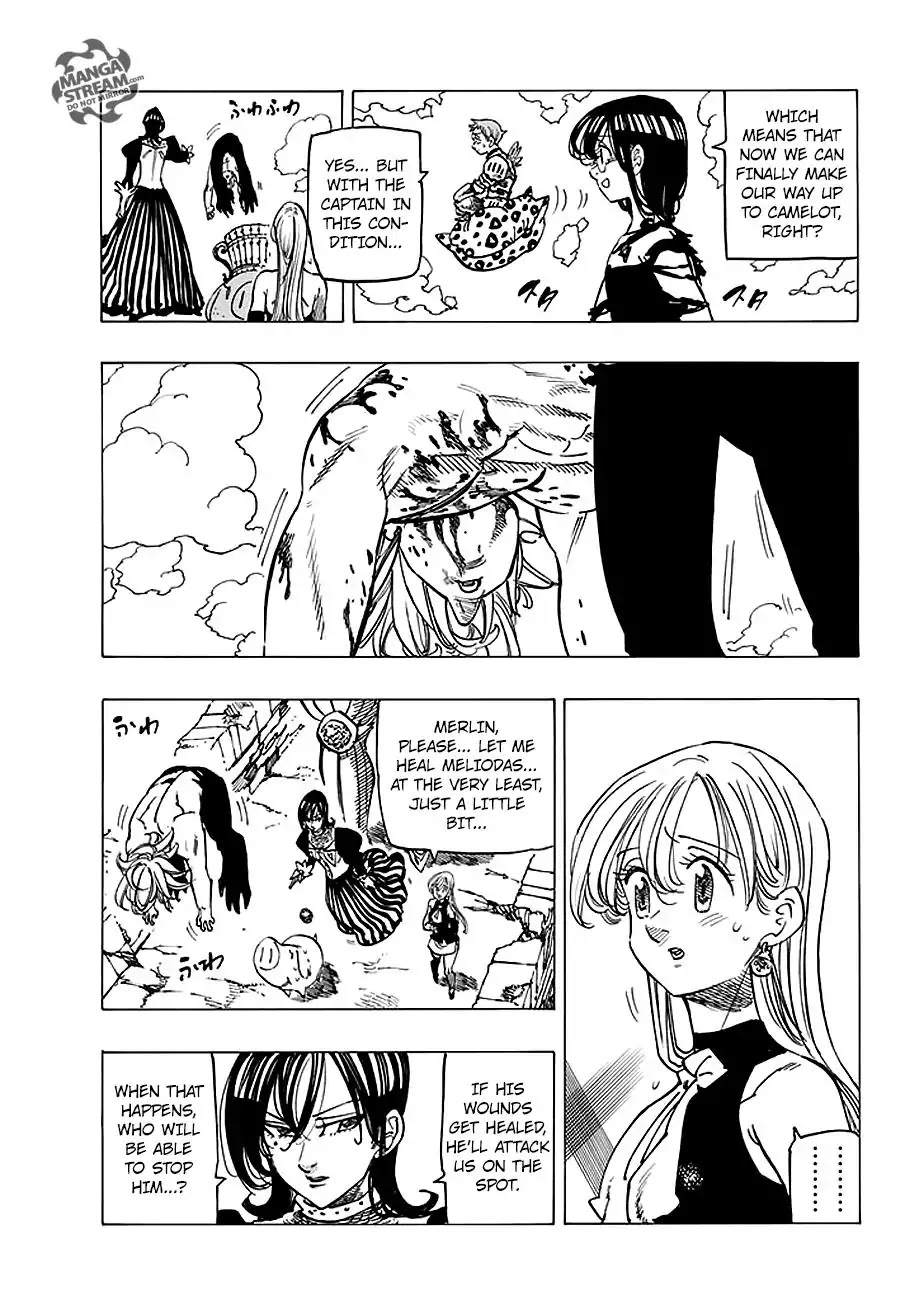 Nanatsu no Taizai Chapter 233 page 4 - Chapter 233: Damage