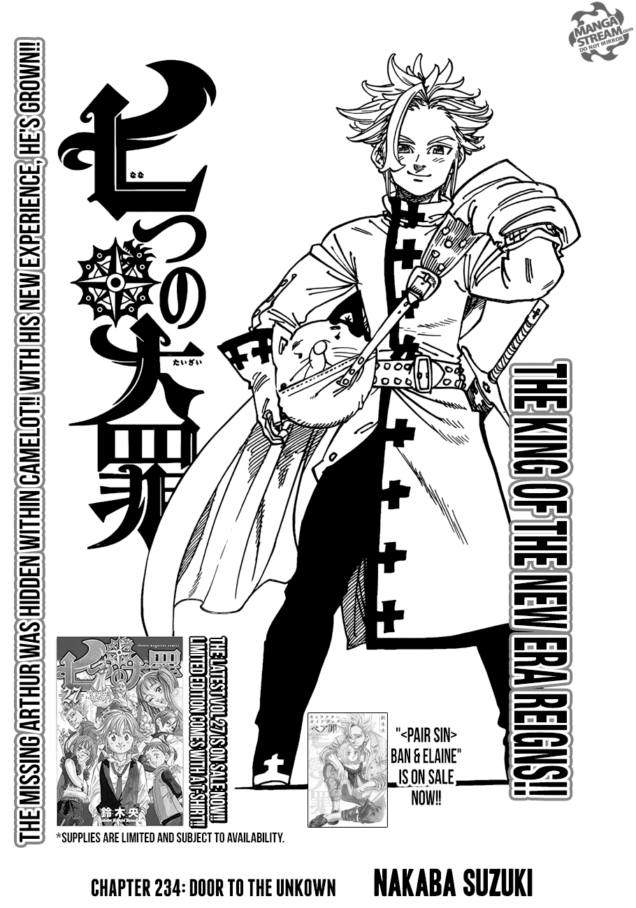 Nanatsu no Taizai Chapter 234 page 1 - Chapter 234